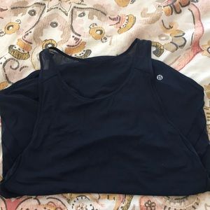 lululemon NAVY special edition sculpt tank, size 6